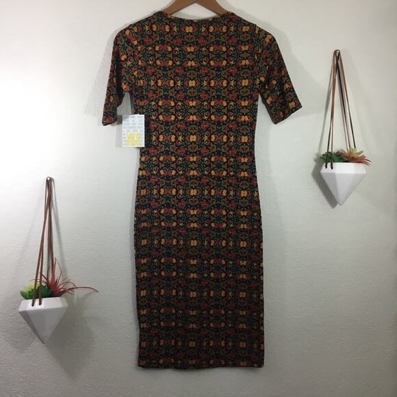 NWT LuLaRoe Julia floral bodycon dress - Picture 2 of 6